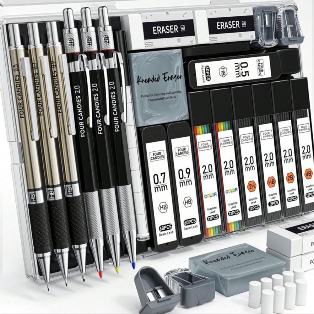 Mechanical pencil art set